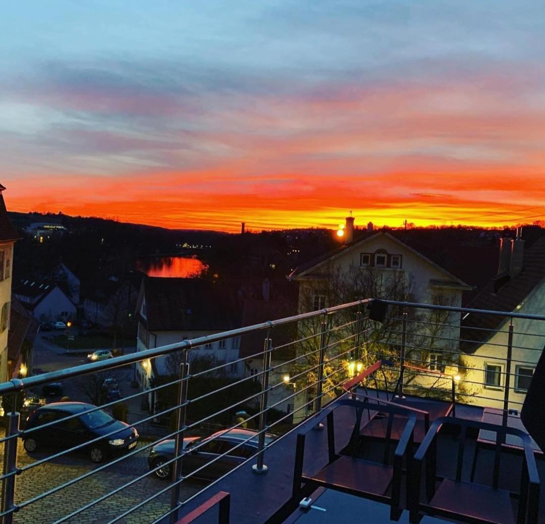 Doppelzimmer Mit Ausblick Nuertingen Dış mekan fotoğraf